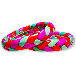 เครื่องประดับผมแบบหางม้า Lac Bangles ทำมือสไตล์ดั้งเดิมสำหรับงานแต่งงาน เทศกาล และแฟชั่นประจำวัน - Product Image 2