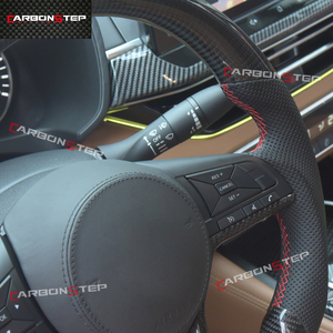 <span class=keywords><strong>พวงมาลัย</strong></span>รถยนต์แบบกำหนดเอง อุปกรณ์ตกแต่งรถยนต์สำหรับ <span class=keywords><strong>Nissan</strong></span> Kicks X-TRAIL <span class=keywords><strong>March</strong></span> Rogue Qashqai Serena - Product Image 6