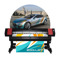 Imprimante à solvant écologique Zoomjet 1,6 m 5 pieds Dx11 tête 1080 dpi haute qualité grand format pour bannière flexible vinyle autocollant