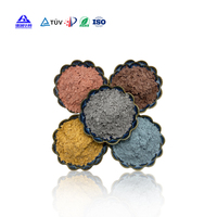 Peinture murale intérieure et extérieure en paillettes de mica de couleur époxy peinture art déco peinture sur pierre véritable couleur de coquille de feuille de roche composite