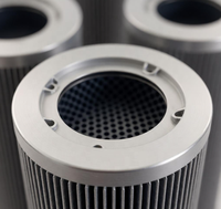 Elemen Filter Oli Hidrolik Serat Kaca 20 Mikron CE Certified New BTLAS PI 25025 RN PS 25
