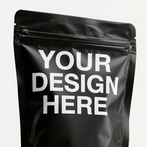 Sachet Doypack Personnalisé de Haute Qualité Imprimé par Héliogravure, Résistant à l'Humidité, pour Emballage Alimentaire, en Matière PET/VMPET/PE, avec Fermeture Ziplock pour Aliments pour Animaux - Product Image 1