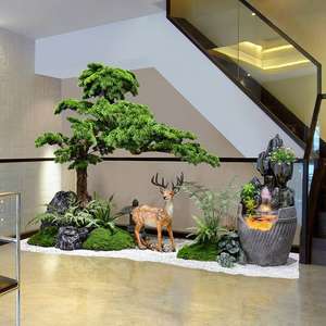 Árboles de Cedro y Pino Artificiales de Alta Simulación, Bonsái para Jardinería, Decoración <span class=keywords><strong>Interior</strong></span> y Exterior, Plantas Artificiales - Product Image 4