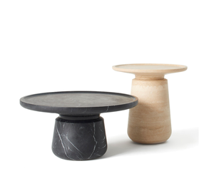 Moderno pratico tavolino laterale in <span class=keywords><strong>marmo</strong></span> <span class=keywords><strong>nero</strong></span> rotondo in <span class=keywords><strong>marmo</strong></span> <span class=keywords><strong>Marquinia</strong></span> <span class=keywords><strong>nero</strong></span> tavolini per soggiorno - Product Image 3