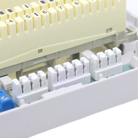 MT-2302 20 Paires Couronne Boîte de Distribution avec Krone Module de Déconnexion et Fil De Terre