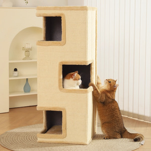 <b>Cat</b> climbing frame, space-saving <b>cat</b> bed and <b>scratching</b> <b>post</b>, designed <b>for</b> large <b>cats</b>, indoor sisal column climbing frame. - Product Image 2