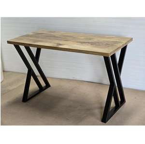 โต๊ะเหล็กหล่อปรับระดับได้ สแตนเลส ขาเหล็ก สำหรับร้านอาหาร สำนักงาน ห้องรับประทานอาหาร สไตล์โมเดิร์น ขายส่ง - Product Image 2