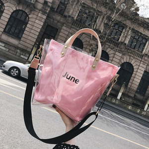 Sac à bandoulière d'été pour femme, petits sacs de gelée à rivets en pvc, sac de bonbons en gelée transparent en pvc 2021 <span class=keywords><strong>toto</strong></span> - Product Image 2