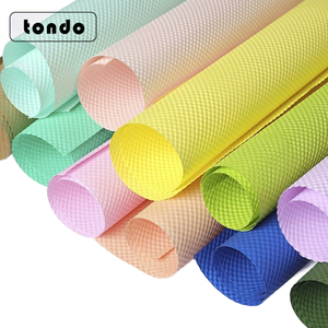 Carta Artistica 3D Colorata e Goffrata Impermeabile, Carta da Regalo Floreale per Bouquet, Materiali per Confezionamento Fiori - Product Image 1