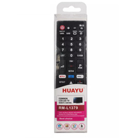 Control Remoto Universal HUAYU RM-L1379 de Repuesto para Televisores Inteligentes 3D LCD LED IR, Compatible con Todos los LG