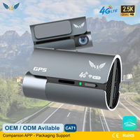 Cámara para Auto VIEVGUARB T229, Doble Lente, Visión Nocturna, WDR, Sensor G, Monitor de Estacionamiento, Grabación en Bucle, Control por Aplicación, GPS, 4G, Nube Integrada