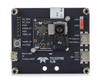 Module de caméra double Lepton XDS en panneau de particules, intégrant une caméra thermique TLepton 3.5 160 * 120 et une caméra RVB 5MP