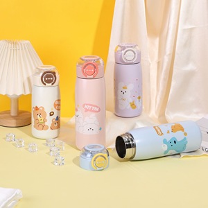 Lindo <span class=keywords><strong>termo</strong></span> escolar 316 <span class=keywords><strong>termo</strong></span> de acero inoxidable 620ml paja de <span class=keywords><strong>agua</strong></span> al aire libre estudiante 500ml botella de <span class=keywords><strong>agua</strong></span> <span class=keywords><strong>con</strong></span> cerradura - Product Image 4