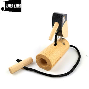 2025 Jingying Orff เครื่องดนตรีท่อเสียงนกหัวขวานการจำลองของนกกาเหว่าก่อนการศึกษาเชือกดึงของเล่นร้องเพลงนก - Product Image 3