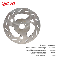 Disques de frein avant et arrière pour Surron Light Bee X, moto tout-terrain, scooter électrique, pièces de frein, disque de frein