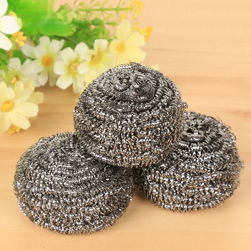 מטבח ניקוי נירוסטה צמר scourer מטבח ספוג עם מפעל מחיר