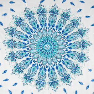 Algodón indio arte étnico Boxy Mandala tiro Ombre colcha colgante de pared decoración Hippie venta al por mayor tapiz cartel estampado Animal - Product Image 1