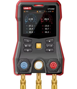 ชุดเกจวัดความดันดิจิตอล UNI-T UT336E พร้อมแคลมป์วัดอุณหภูมิไร้สาย 2 ตัว หน้าจอสี HD ขนาด 3.5 นิ้ว รองรับสารทำความเย็น 162+ ชนิด รับประกัน 1 ปี - Product Image 1