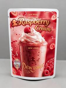 Wholesale Sticker Mylar Bags <strong>Starburst</strong> - Milk Tea &amp; Boba Themed High Barrier Pouch for Edible - Product Image 6