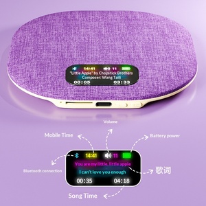 Altavoz de Audio <span class=keywords><strong>para</strong></span> Debajo de la Almohada V07 con Pantalla de Letras y Hora, Molde Privado de Fábrica, Nuevo, <span class=keywords><strong>para</strong></span> Altavoz 5.4 de Plástico - Product Image 1