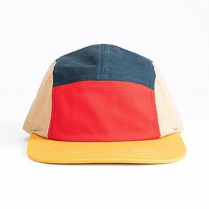 Gorras de Correr Personalizadas de 5 Paneles de Algodón, Gorras de Campo Rojas - Product Image 3