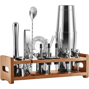 2024 Fabriek Barman Kit Cadeau Cocktail Shaker Set Met Standaard