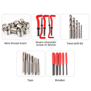 261 Stuks Auto Motorblok Herstellen <span class=keywords><strong>Re</strong></span> Draad Reparatie Kit Aluminium Draad Reparatie Set - Product Image 6