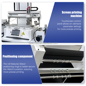 Macchina Serigrafica Automatica Roll-to-Roll per Nastri, Etichette in Raso, Nastri in Tessuto e Fettucce DL06014-R - Product Image 5
