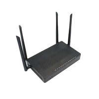 Smartfiber banda dual ONU 4 Puerto WLAN 2,4g 5g enrutador WiFi equipo de fibra óptica FTTH banda dual xpon ONT