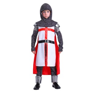 Disfraz <span class=keywords><strong>de</strong></span> Caballero Templario Cruzado <span class=keywords><strong>Medieval</strong></span> para Niño, Fiesta <span class=keywords><strong>de</strong></span> <span class=keywords><strong>Carnaval</strong></span> <span class=keywords><strong>de</strong></span> Halloween, RKHC-017 - Product Image 1
