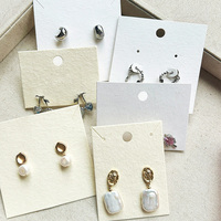 Emballage et carte d'affichage de bijoux de haute qualité de marque personnalisée cartes de bijoux multi-styles pour boucles d'oreilles et colliers avec logo