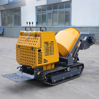 Mini Camion Malaxeur à Béton sur Chenilles 2,2m³ Électrique pour la Construction de Rampes de Viaducs CE ISO 9001 Vente Directe Usine
