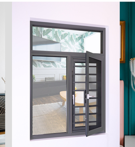 Personnalisé maison résidentielle fenêtre persiennes en verre pas cher portes et fenêtres double <span class=keywords><strong>vitrage</strong></span> avec stores - Product Image 2
