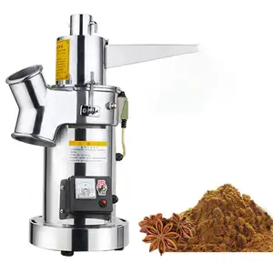 Automatic commercial chilli powder making crushing milling machine industrial dry red chili pepper crusher grinder price on sale