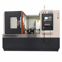 Machine d'usinage de rotules de direction CNC XY-200, fraisage et perçage double face, haute précision SPM pour pièces automobiles