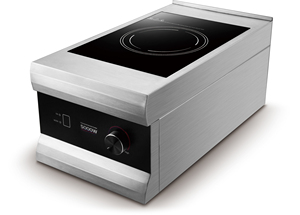 Table de cuisson à induction commerciale haute puissance 5000W avec commande par bouton AM-CDT101, chauffage rapide 5000W pour une performance efficace - Product Image 2