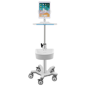 Portable flatbed trolley, multi-functional medical laptop trolley, height adjustable trolley - Product Image 1