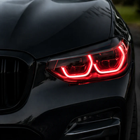 SJC Auto Scheinwerfer-Zubehör CSL RGB Mehrfarbige Chip-DRL-Module für BMW X3 G08 X4 G01 G02 2018-2021 Auto-Lichtzubehör