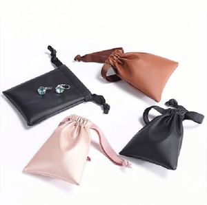 Customized Luxury Black Gold Canvas <b>Pouch</b> <b>Drawstring</b> Velvet Jewelry Gift Bag Zipper Elegant Customizable Accessory Packaging - Product Image 4