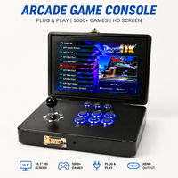 Mesin Arcade Portabel Layar HD 10.1 Inci Klasik Multi-Game Koper Tas Jinjing Produsen Langsung