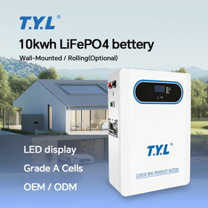 T.Y.L. Batería de Almacenamiento de Energía para el Hogar de 10 kWh y 51.2 V, Batería de Pared LiFePO4 - Product Image 2