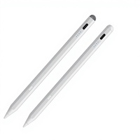 Layar Kapasitif Aktif Stylus Khusus Pena iPad Penginderaan Sudut Kemiringan Daya Tarik Magnetik untuk Tablet Ponsel Android 10+