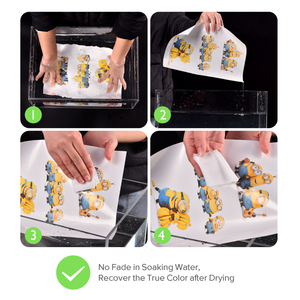 Trắng Glossy Sticker giấy 80 Micron 100 micron tự dính Pet Vinyl cho ghi nhãn sản phẩm - Product Image 2