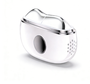 Masseur facial et cervical rechargeable USB, 7 couleurs de luminothérapie, chauffant et rafraîchissant, raffermissant la peau, anti-rides, lifting du visage - Product Image 1