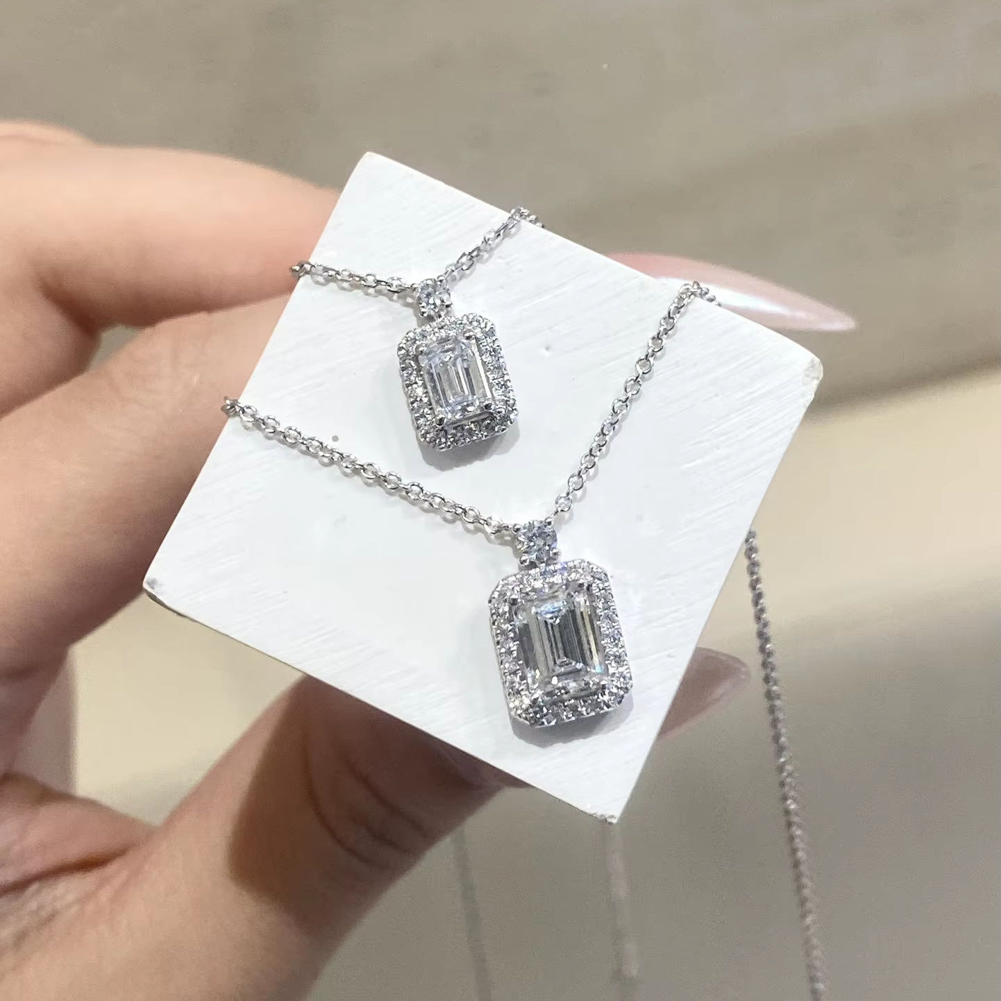 Price 18kgp White Gold Necklace Fashion Customizable