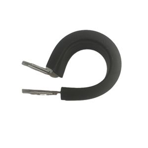 Abrazadera <span class=keywords><strong>de</strong></span> manguera aislada <span class=keywords><strong>de</strong></span> <span class=keywords><strong>hierro</strong></span> galvanizado acolchado <span class=keywords><strong>de</strong></span> goma tipo P <span class=keywords><strong>de</strong></span> <span class=keywords><strong>precio</strong></span> bajo <span class=keywords><strong>de</strong></span> alta calidad - Product Image 2
