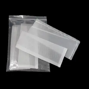 Borsa filtro in Nylon 2x4 2x4.5 2.5x3.5 pollici per cucire prodotti alimentari Sacchetti filtro in nylon resistente alle alte temperature