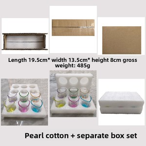 Set di 6 Bicchierini a Forma di Cuore da 45ml, Bicchieri per Birra Trasparenti, Regalo per <span class=keywords><strong>San</strong></span> <span class=keywords><strong>Valentino</strong></span>, per Tequila e Whiskey - Product Image 5