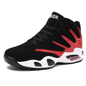 Chaussures de sport décontractées pour hommes, nouvelle collection, à tige haute, en mesh, pour le basketball et la course à pied - Product Image 1