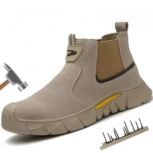 OEM Steel Toe Cap Working Boots Anti-Puncture <b>Work</b> <b>Shoe</b> for Man Industrial <b>Work</b> <b>Shoes</b> Outdoor <b>Work</b> <b>Shoes</b> Safety Boots for <b>Men</b> - Product Image 1